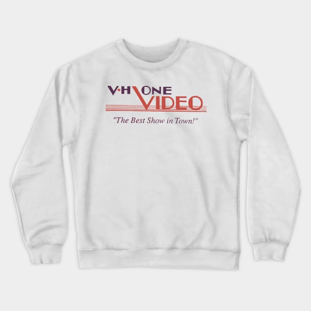 V-H-One Video Crewneck Sweatshirt by FilmSeizure